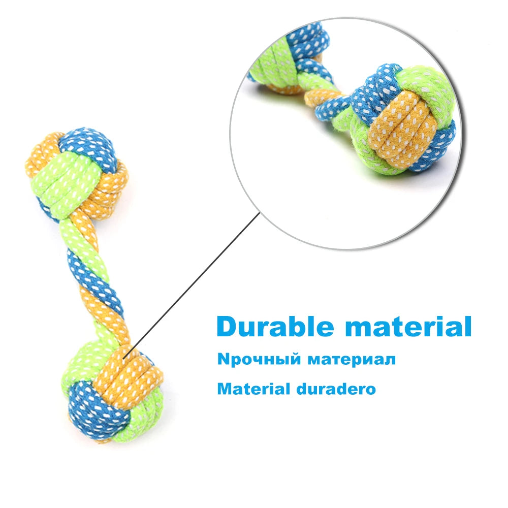 Pet Dog Toys for Large Small Interactive Rope Dog Toys Toothbrush Chew Puppy Toy