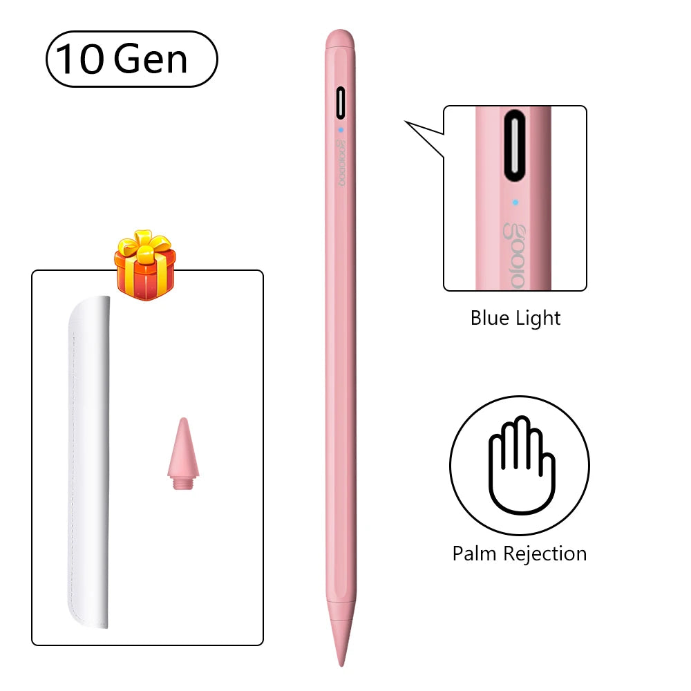 Stylus Pencil for iPad With for Apple Pencil 10.2 Pro 11 2021 -2018 Mini 6 Air 4