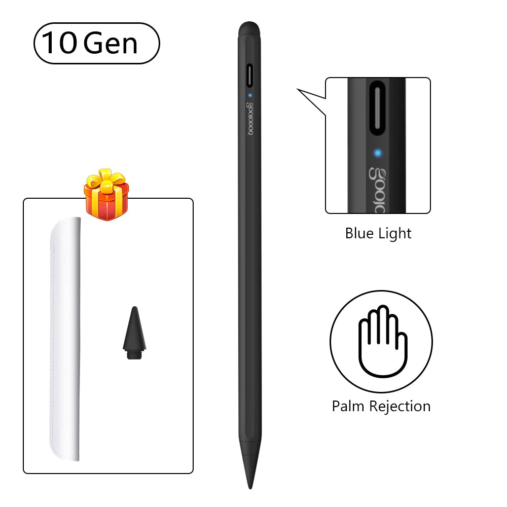 Stylus Pencil for iPad With for Apple Pencil 10.2 Pro 11 2021 -2018 Mini 6 Air 4
