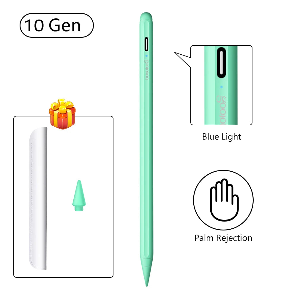 Stylus Pencil for iPad With for Apple Pencil 10.2 Pro 11 2021 -2018 Mini 6 Air 4