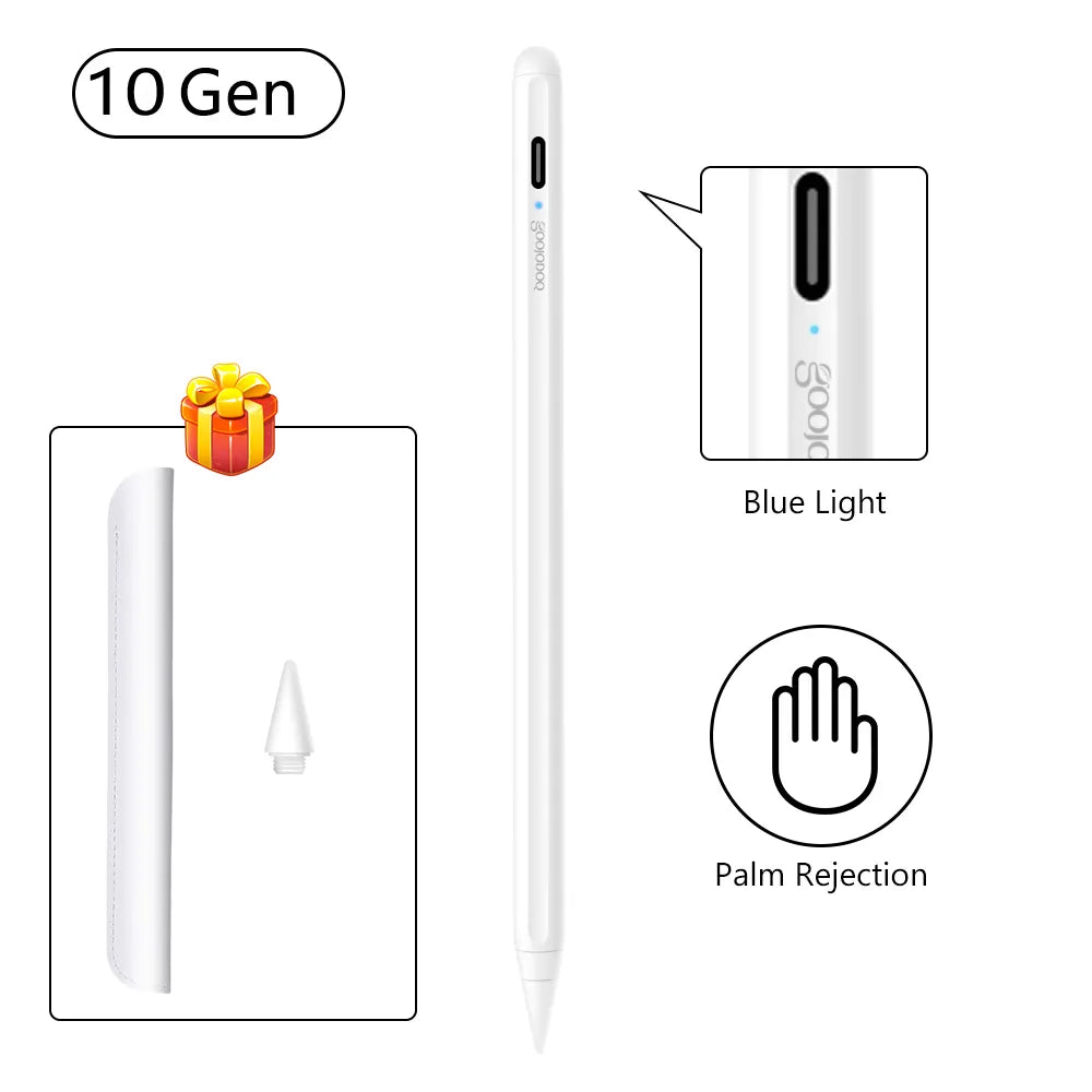 Stylus Pencil for iPad With for Apple Pencil 10.2 Pro 11 2021 -2018 Mini 6 Air 4