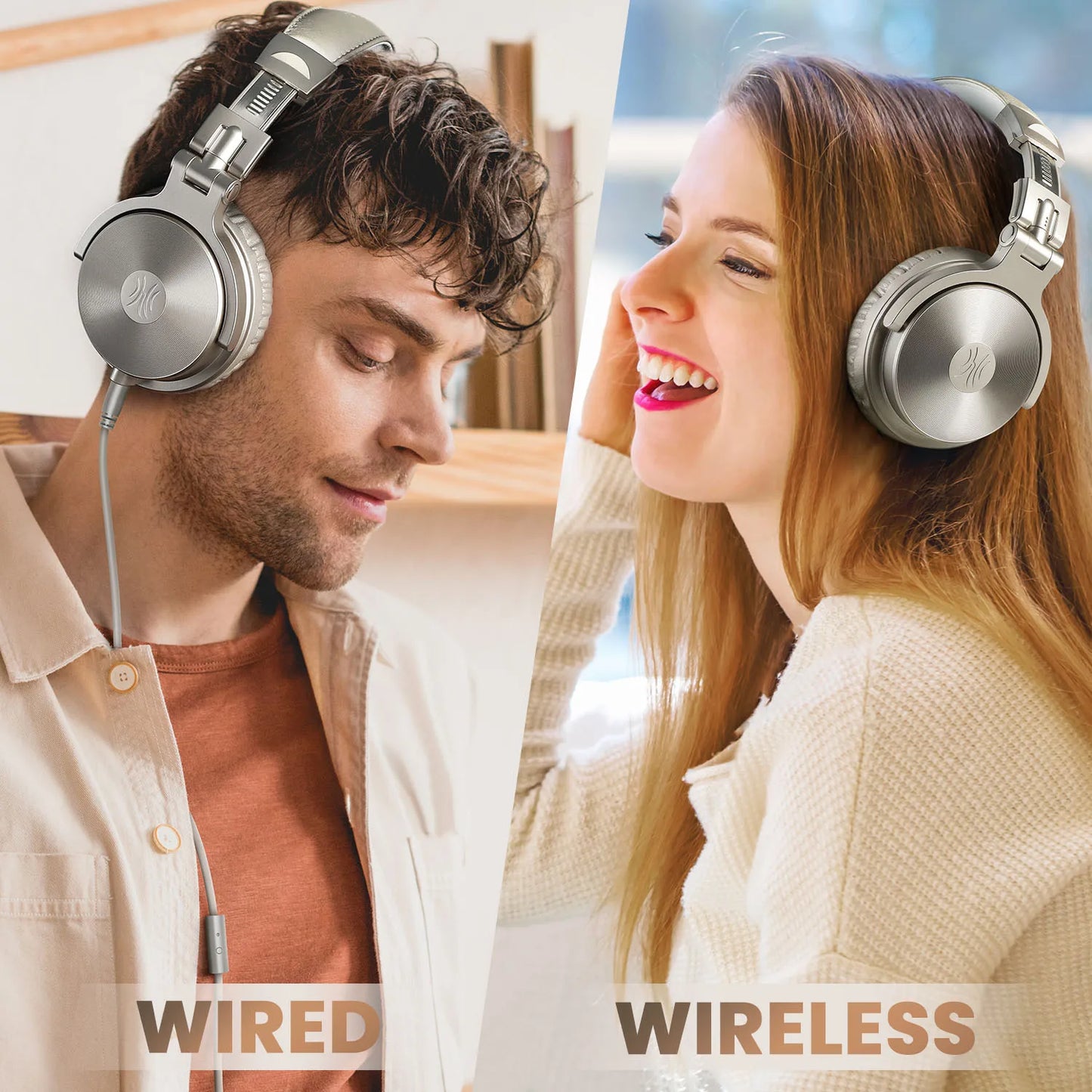 Oneodio BT Headphones Stereo Wired Wireless Headset Bluetooth 5.2 With Mic 110h